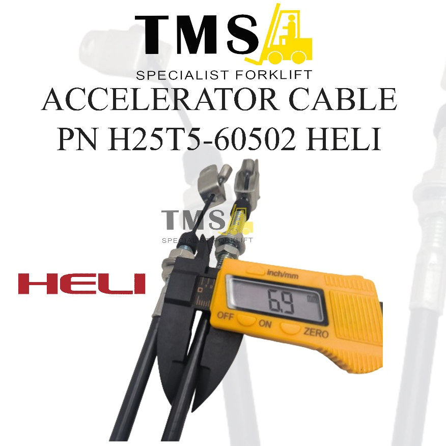 Accelerator Cable H25T5-60502 Heli H2000 Series CPC20-35 Kabel Gas - Gambar 3