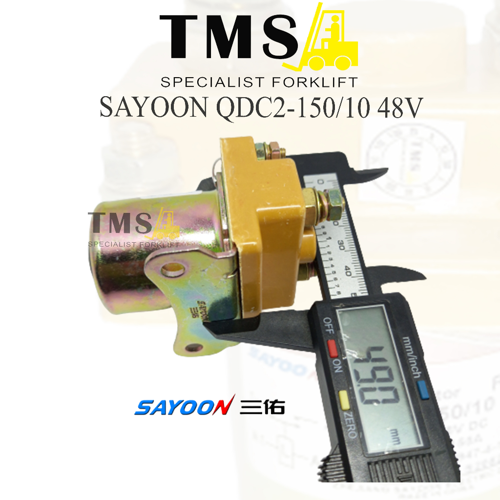 Sayoon Contactor QDC2-150 150A 48V 1NO QDC2 Electric Palet Mover - Gambar 7