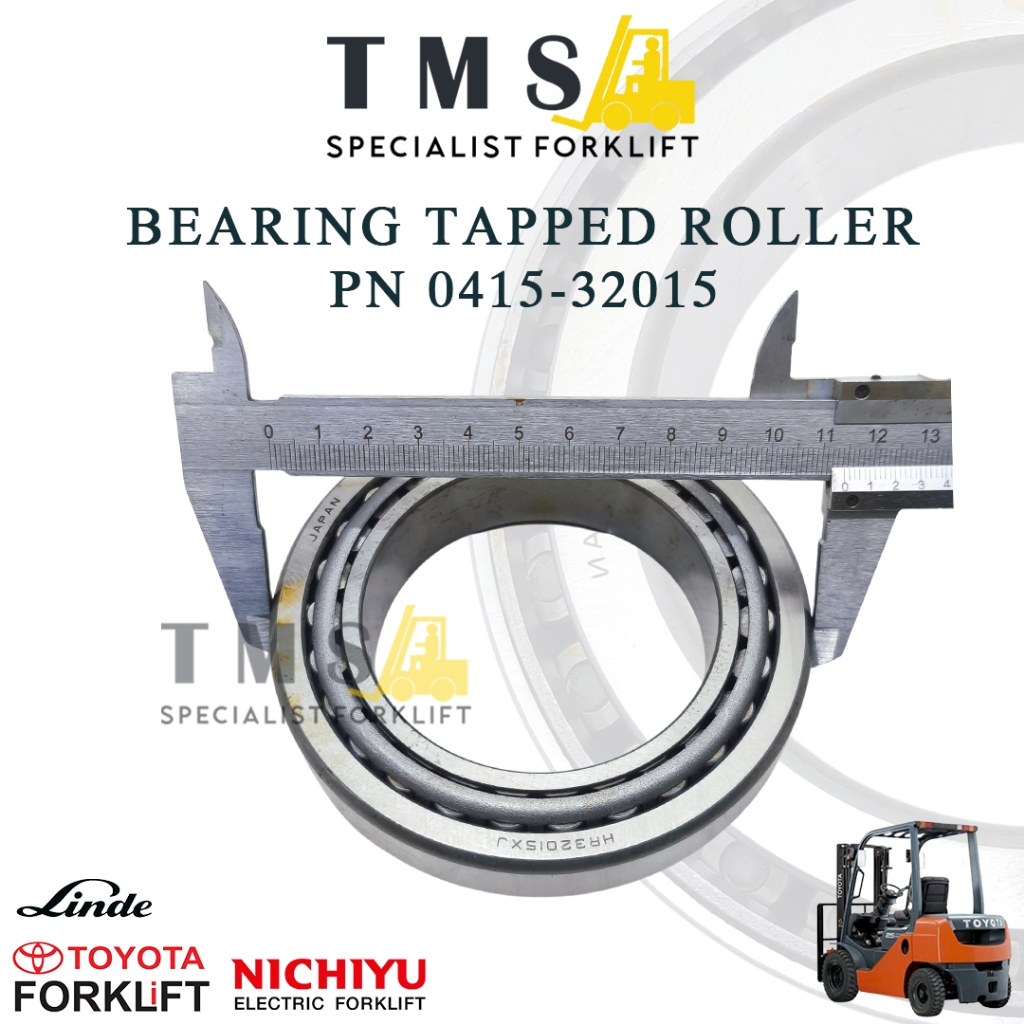 Bearing Tapered Roller Forklift Toyota,Linde,Nichiyu For Part Number 0415-32015 75x115x25 HR32015XJ 75x115x25mm - Gambar 5