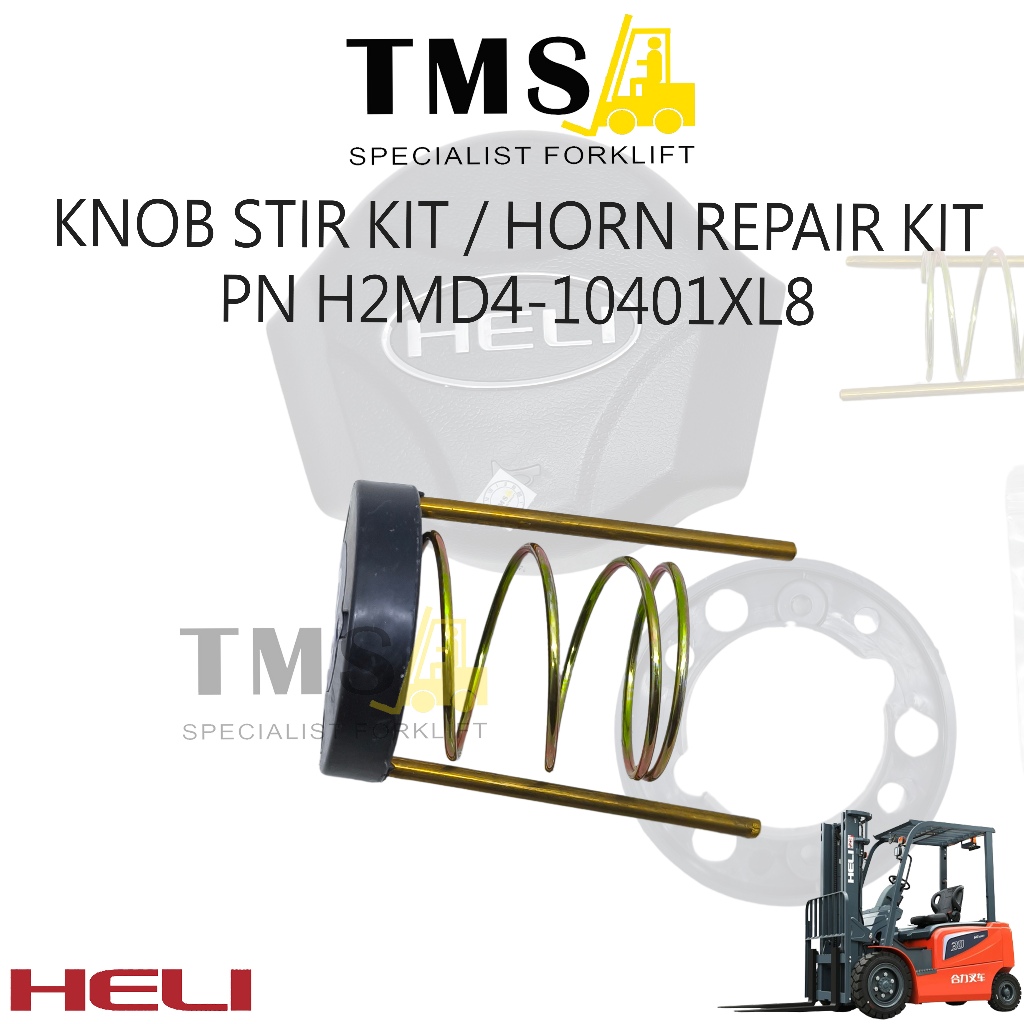 Part Number H2MD4-10401XL8 Horn Repair Kit / Knob Stir Kit Forklift HELI (Horn Button Kit) - Gambar 4