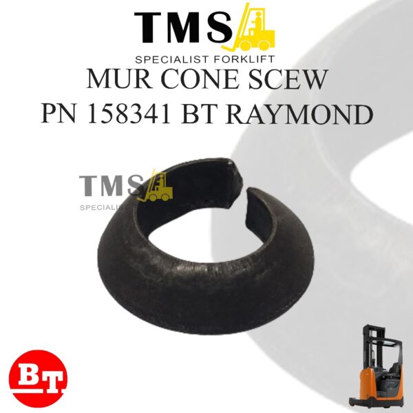 Mur Cone Screw Baut Roda Drive Wheel Roda Forklift Toyota BT 158341 Washer