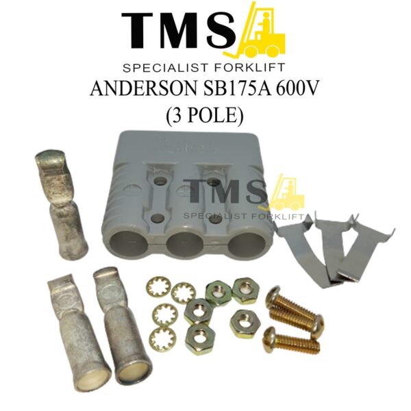 Socket Anderson SB175A GRAY 3 POLE / SB 175A GRAY 3 POLE