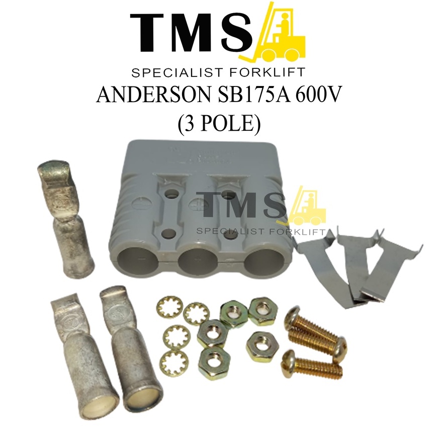 Socket Anderson SB175A GRAY 3 POLE / SB 175A GRAY 3 POLE
