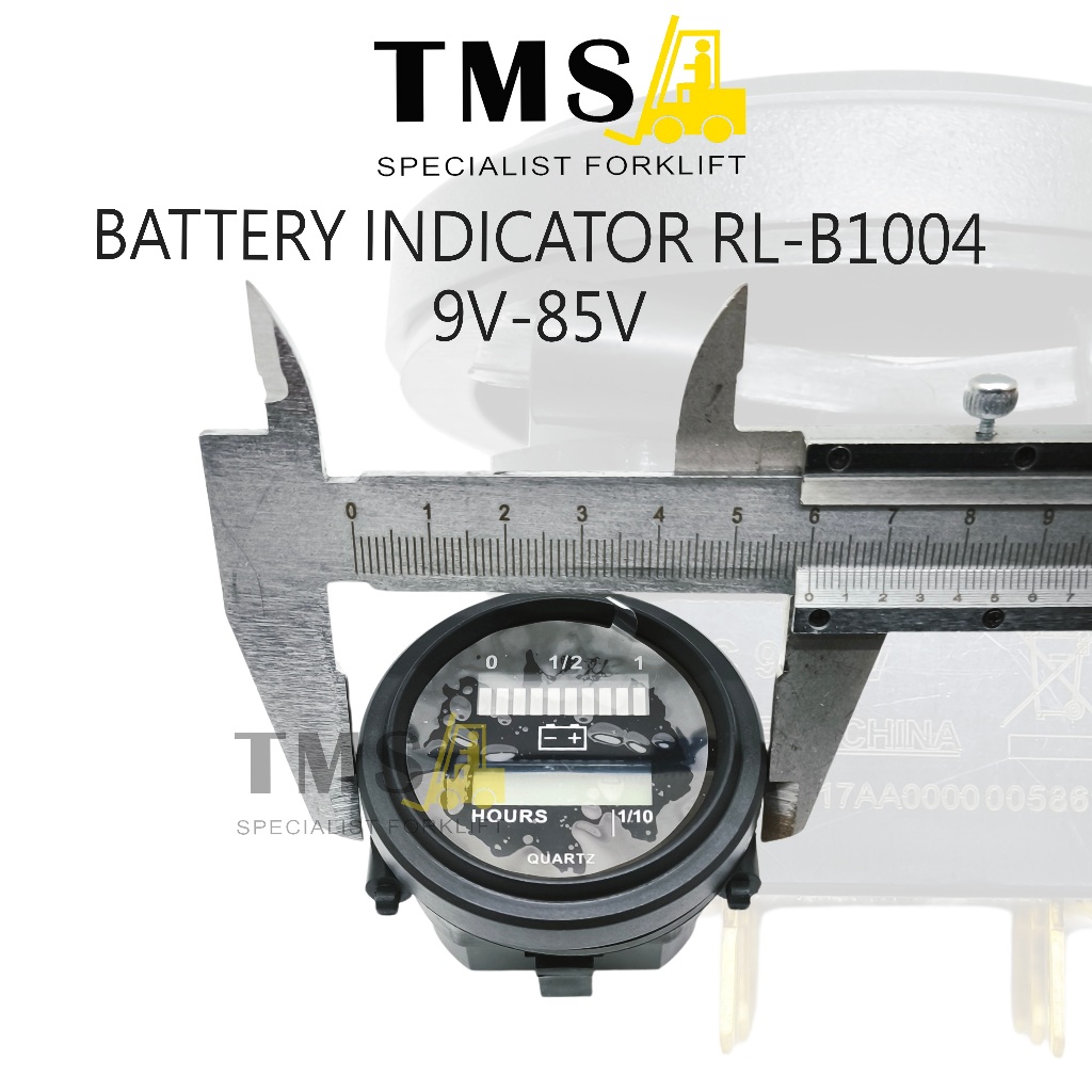 Battery Indicator RL-B1004 DC 12V - 72V Hour Meter Forklift Electric Universal - Gambar 5