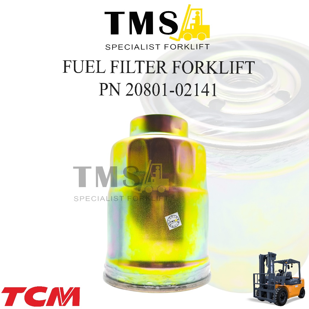 Filter Bensin 20801-02141 Forklift Fuel Filter for TCM Isuzu C240 - Gambar 4
