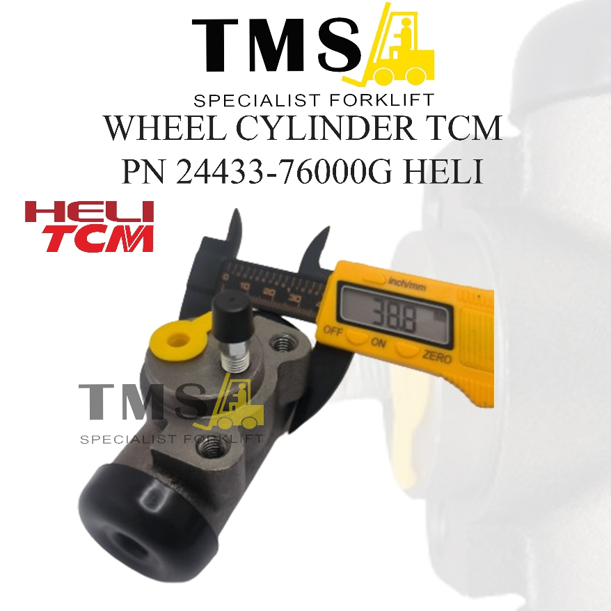 Master Rem HELI 3 Ton Forklift 24433-76000G Wheel Cylinder - Gambar 3