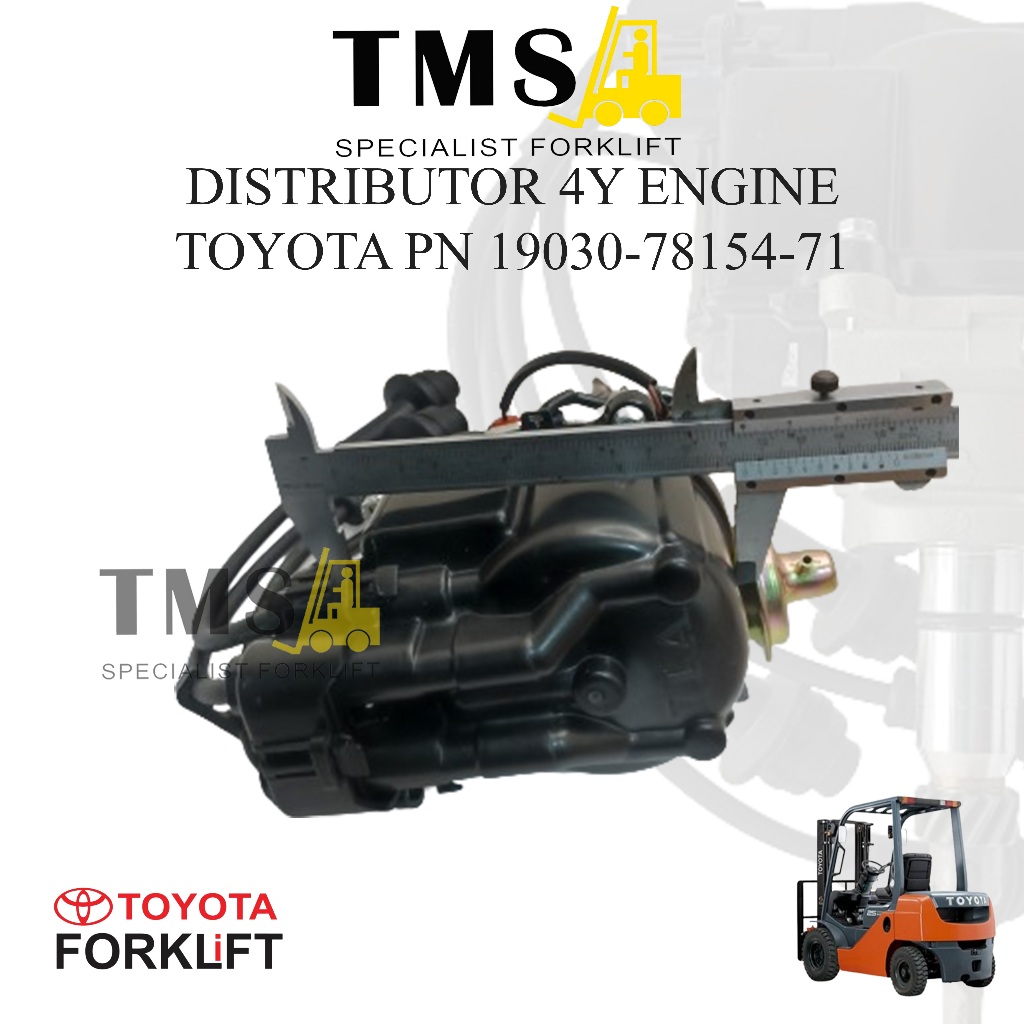 Distributor 4Y Engine 19030-78154-71 Toyota Forklift - Gambar 4