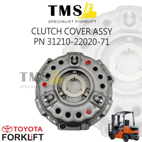 Part Number 31210-22020-71 Clutch Cover Assy Toyota Forklift Pressure Plate