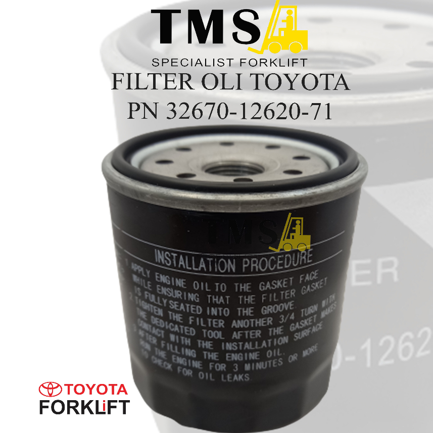 Filter Oli Forklift Toyota 32670-12620-71 8FD10 - 8FD30 1-3 Ton - Gambar 4