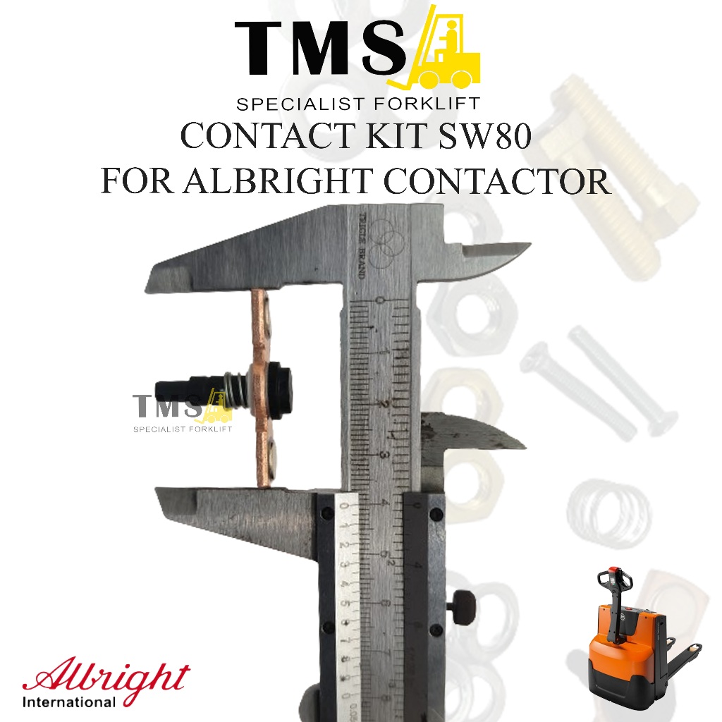 SW80 DC contactor Contact Kit Replacement Kit For Albright SW80 - Gambar 6