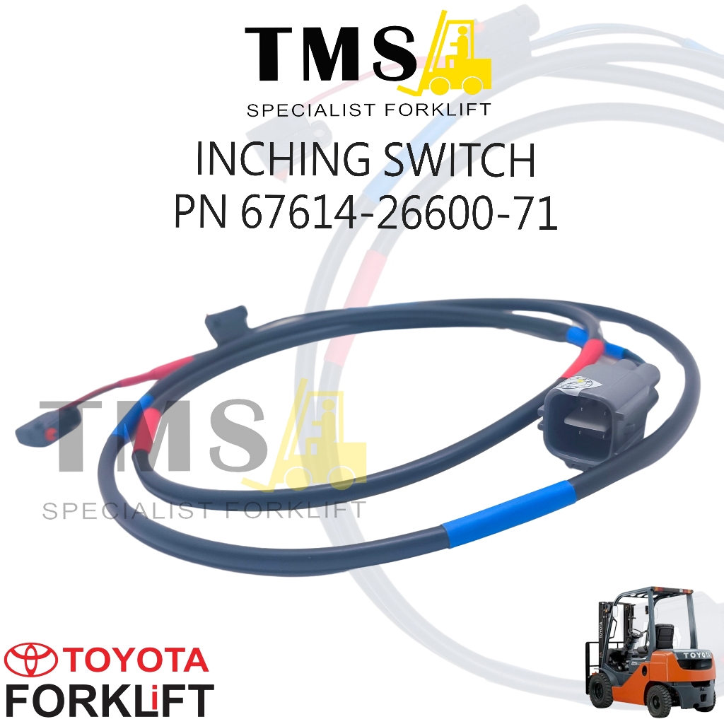 Inching Switch Forklift Toyota 7FD 8FD 1-3 Ton Part Number 67614-26600-71 Forklift - Gambar 4