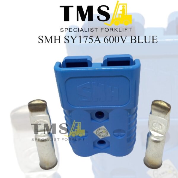 SMH Socket Battery Forklift Eletric SY 175A Blue Conector Plug Biru