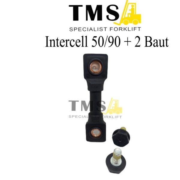Intercell Battery Uk 50/90 For Forklift Electric dan Baut 2Pc