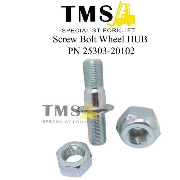 Screw Bolt Wheel HUB 25303-20102 (HL3T) for Heli Longking 3T Baut MUR