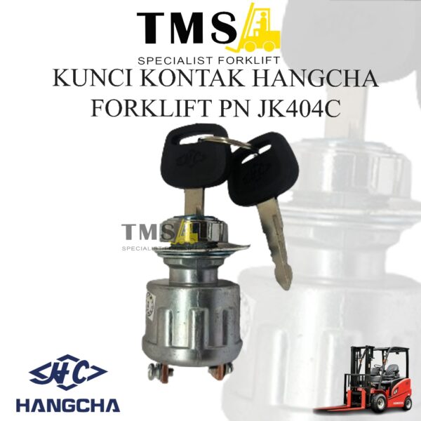Kunci Kontak Hangcha Forklift JK404C JK-404C Switch Ignition