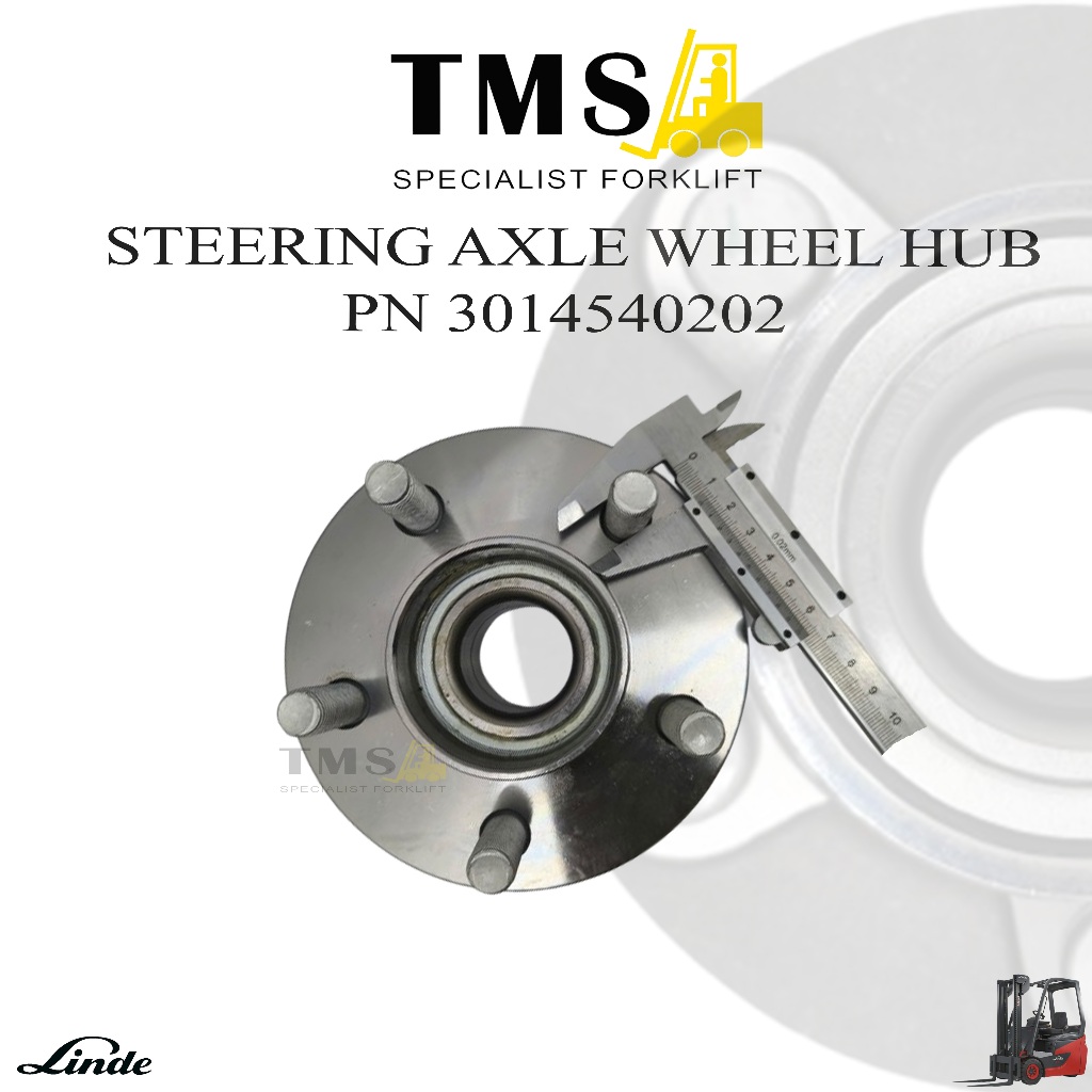 Steering Axle Wheel Hub 3014540202 Linde Truck E14 E16 E18 E20 Forklift Counter Balance Battery - Gambar 6