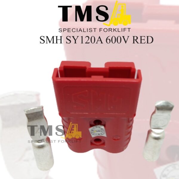 Socket Battery Forklift Eletric SMH SY120A RED Plug not SB Anderson