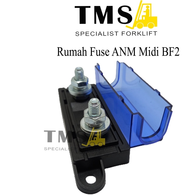 Rumah Fuse ANM Midi BF2 Fuse Holder For Forklift Hitam - Gambar 6