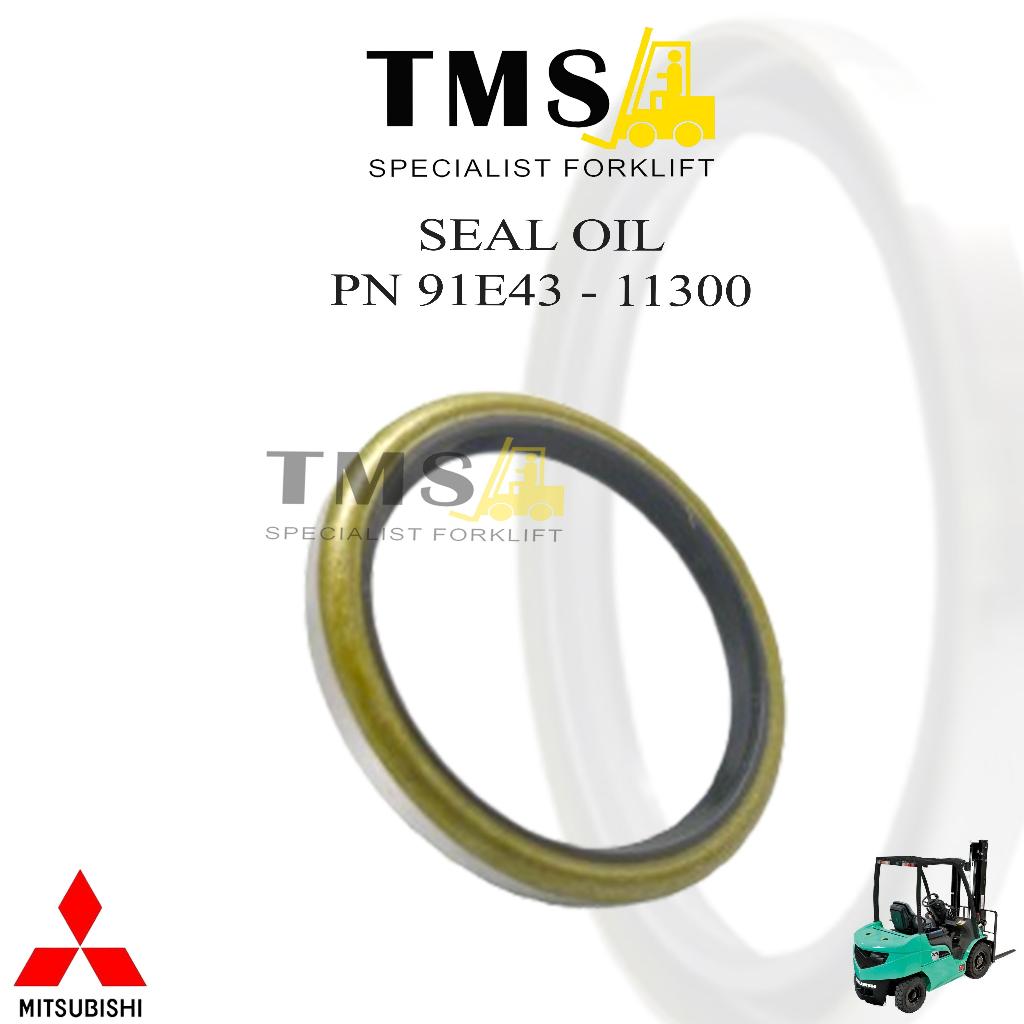 Seal Oil 91E43-11300 Mistubishi Forklift FD20 FD25 2 Ton 30x37x4 Oli Seal Forklift 91E4311300 - Gambar 3
