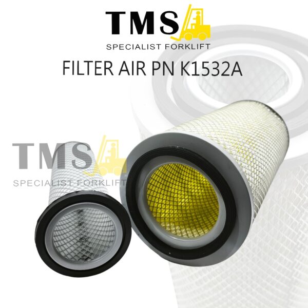 Filter Udara Forklift K1532A Air Filter Element Heavy Duty