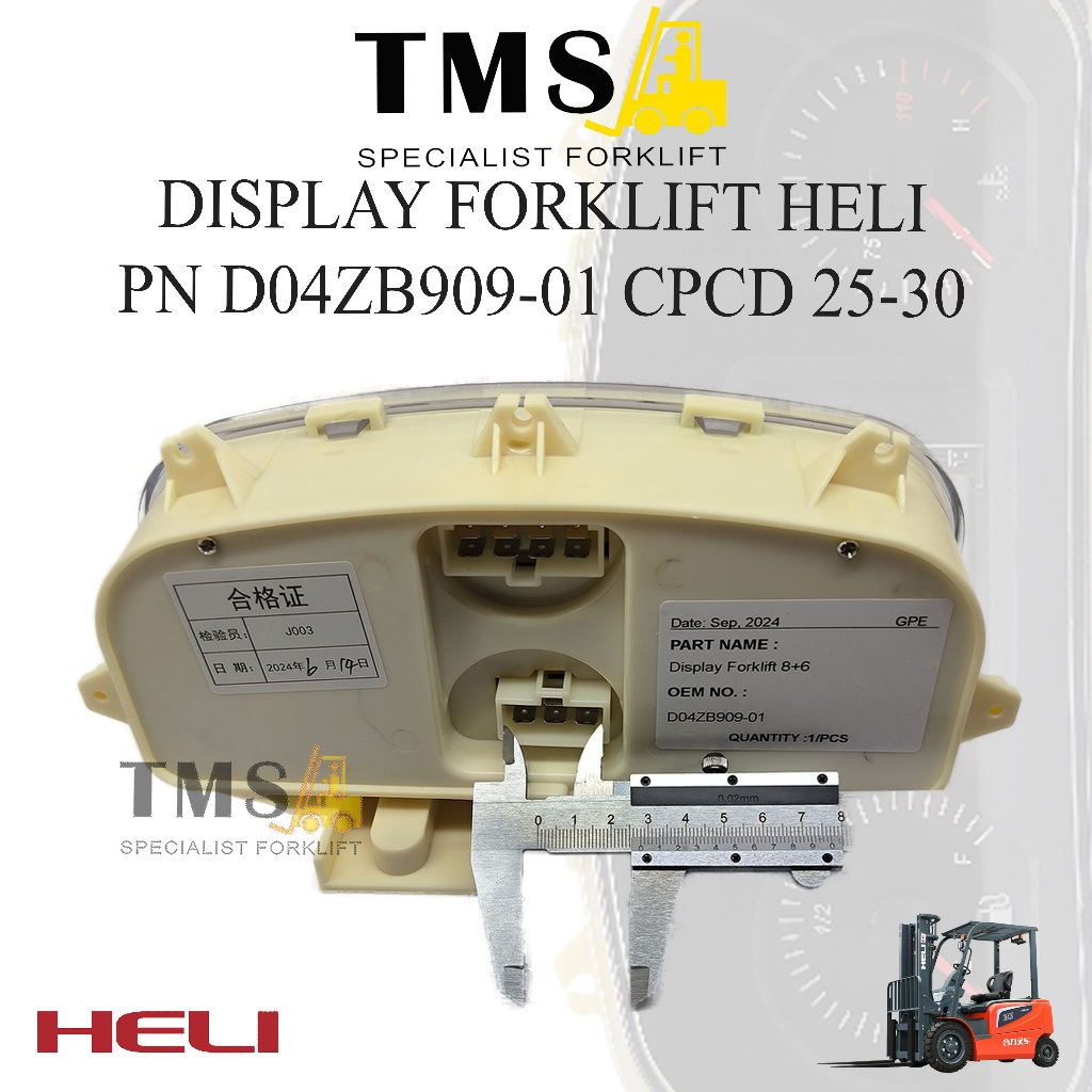 Display Forklift Heli D04ZB909-01 Forklift CPCD 25 Counter Balance Lift Forklift 2-3T - Gambar 7