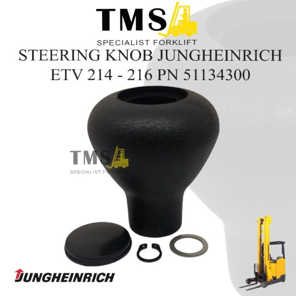 Steering Knob 51134300 Jungheinrich ETV 214 216 Hand Ball Knop Stir Forklift Wheel Reach Truck