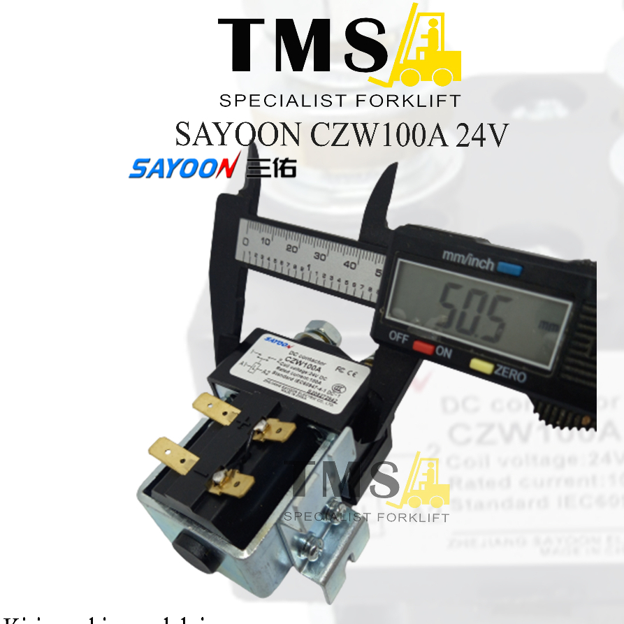 Kontaktor Sayoon SW80 CZW100A 100A 24V Contactor Not Albright ZJW CZW - Gambar 4