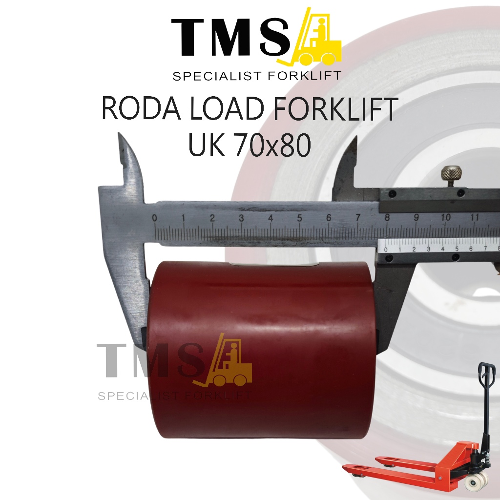 Roda Load Wheel Ukuran 70x80mm Forklift Hand Pallet,Electric Pallet Truck & Stacker - Gambar 4