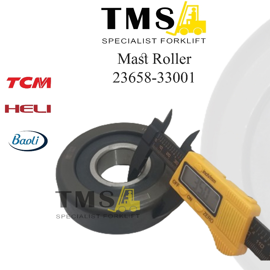 Mast Roller 23658-33001 TCM FD20-30Z5 Heli H2000 CPCD20-35 Baoli - Gambar 3