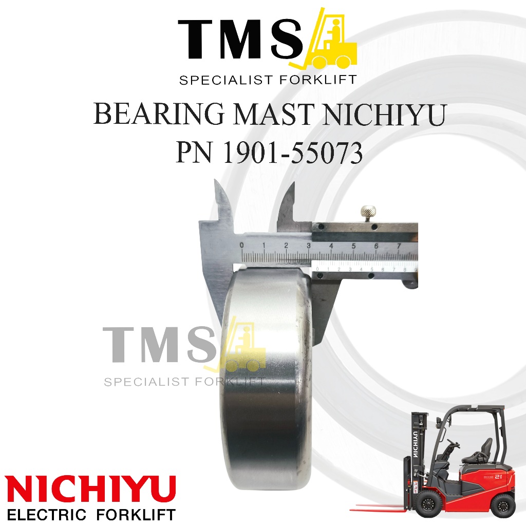 Bearing Mast Nichiyu Counterbalance Nichiyu Part Number 1901-55073 - Gambar 4