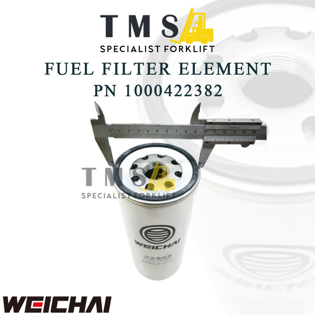 Fuel Filter Element Weicha 1000422382 Excavator - Gambar 4