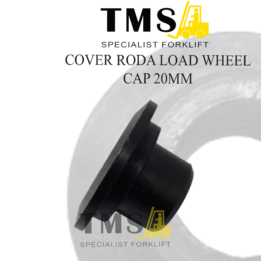Cover Roda Load Wheel Hub Wheel Anti Dust CAP 20mm Forklift Electric - Gambar 3