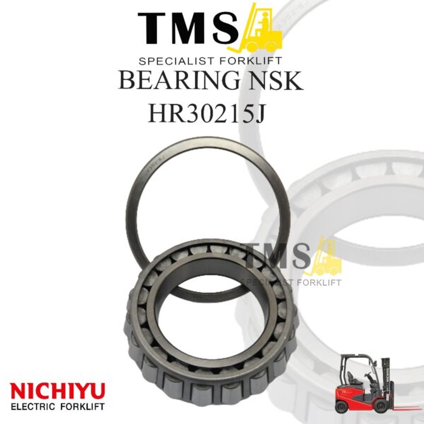 Bearing NSK HR30215J Forklift Nichiyu FB20-75-470M