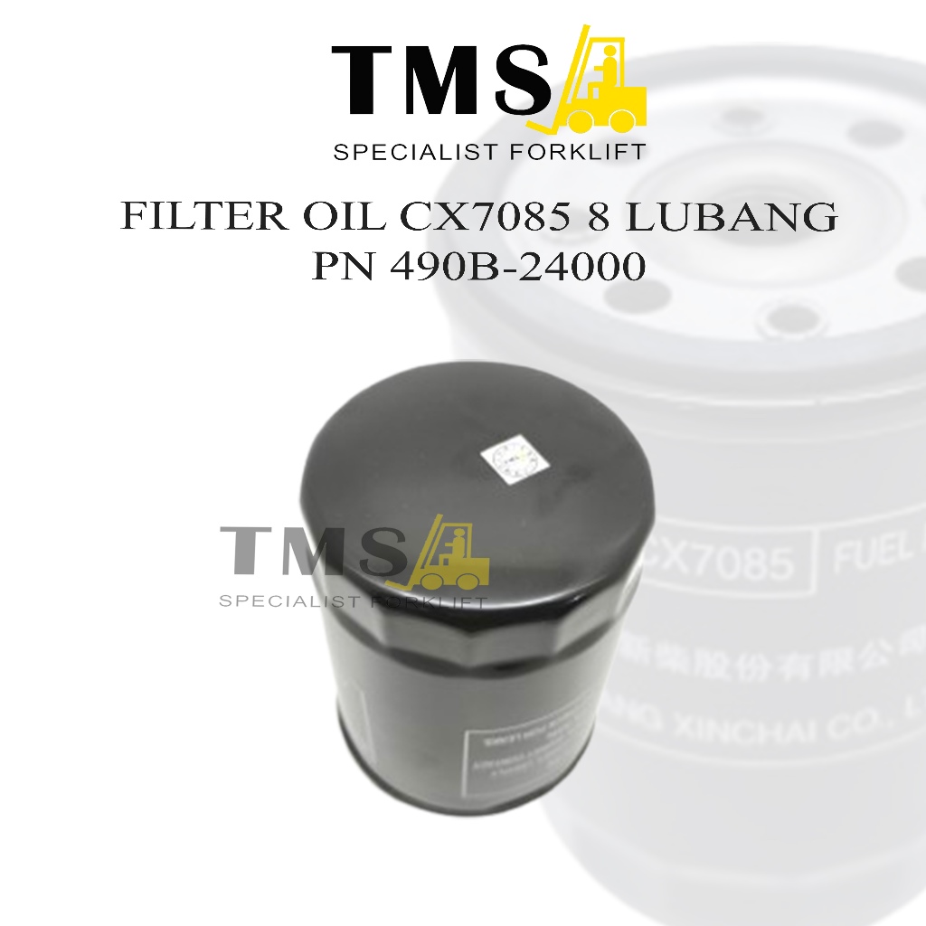 Fuel Filter 490B-24000 CX7085 8 Hole Filter Bensin Forklift HELI BAOLI Xinchai Engine - Gambar 5