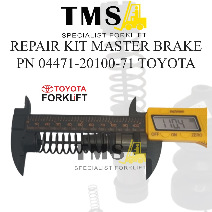 04471-20100-71 Repair Kit Master Brake Rem Atas Toyota 6FD10/30 - Gambar 2