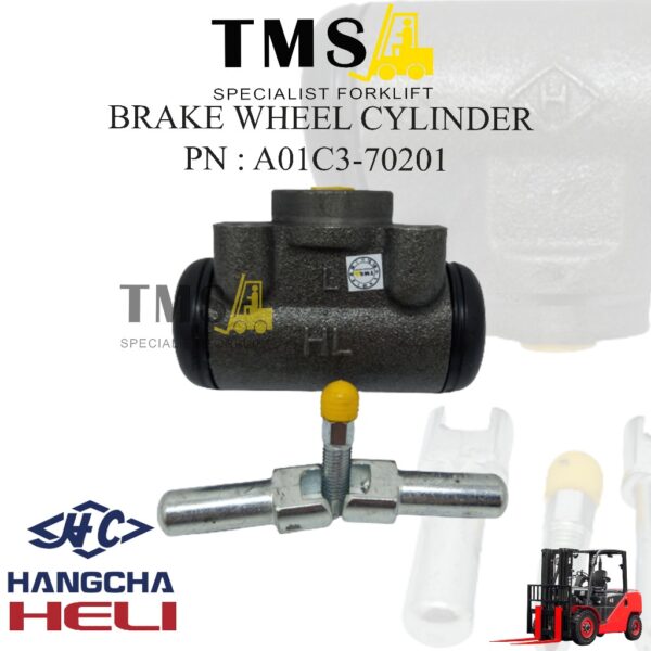 Brake wheel cylinder A01C3-70201 for HELI Hangcha 4-4.5 tons Silinder