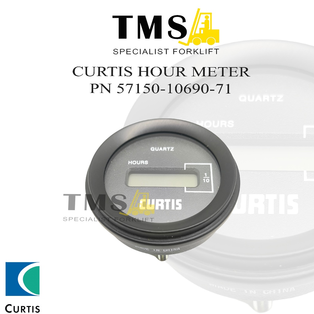 Curtis Hour Meter Toyota Forklift 57150-10690-71 Hour Meter Assembly 6FB 7FB 6FBR - Gambar 2