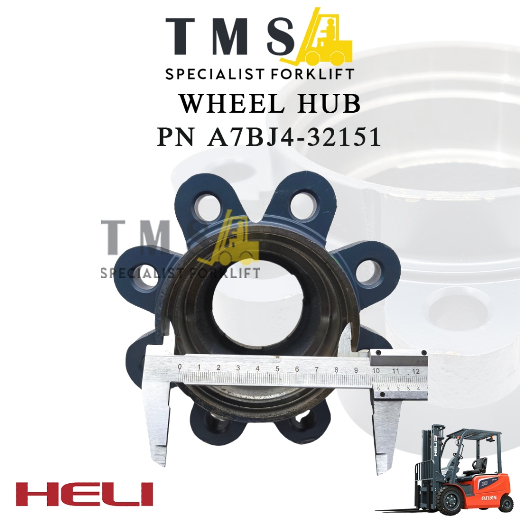 Wheel Hub Forklift HELI Part Number A7BJ4-32151 Tromol Roda CPCD CPQD 2.5-3 Ton Heavy Duty - Gambar 5