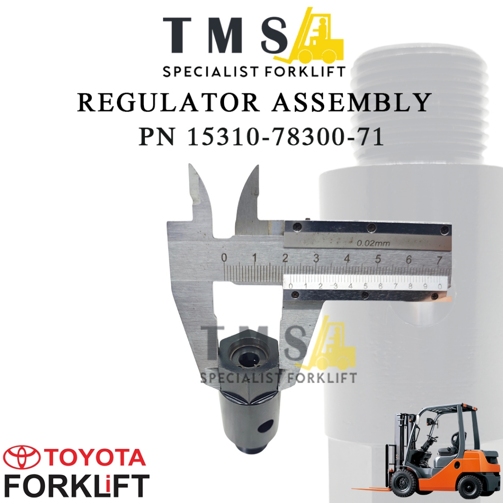 Regulator Assembly Forklift Toyota 15310-78300-71 LPG 1.5-3 Ton - Gambar 5