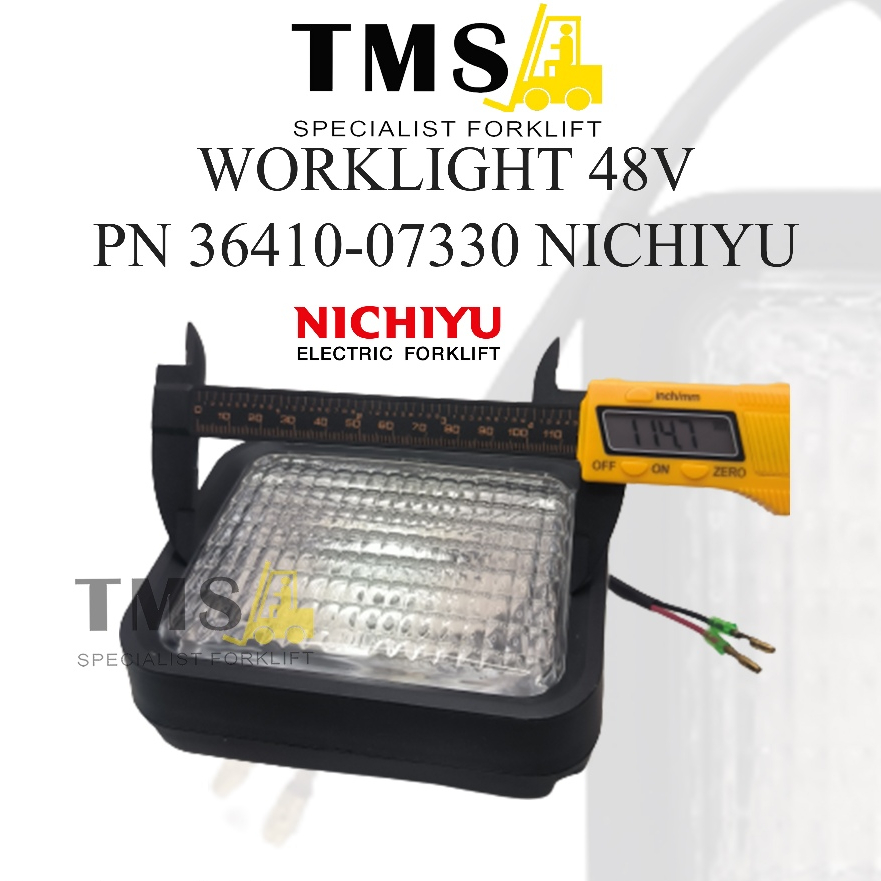 Lampu Kerja Nichiyu 36410-07330 Forklift 48V Work Light - Gambar 3