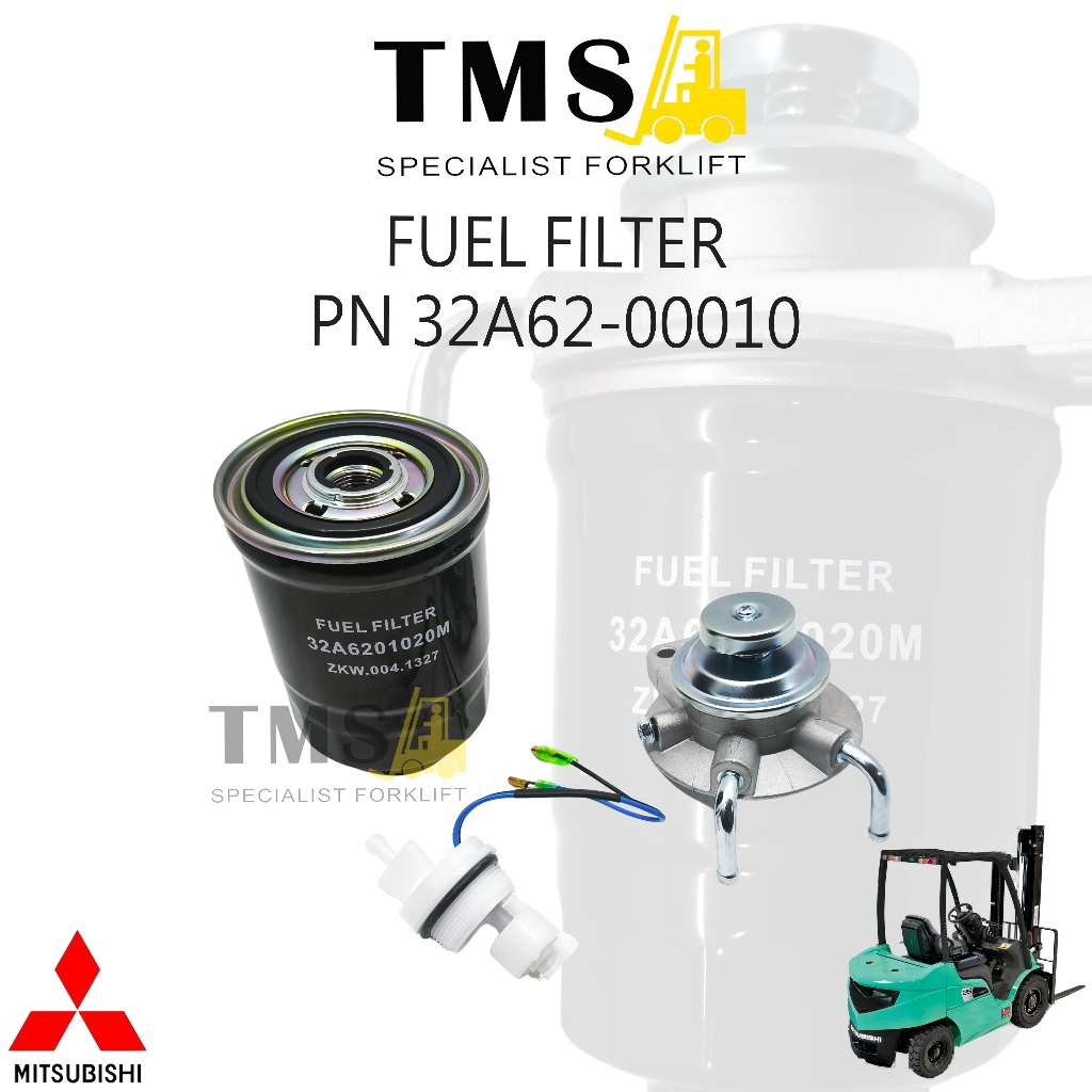 Fuel Filter Mitsubishi Forklift Part Number 32A62-00010 Forklift 2-5 Ton - Gambar 5