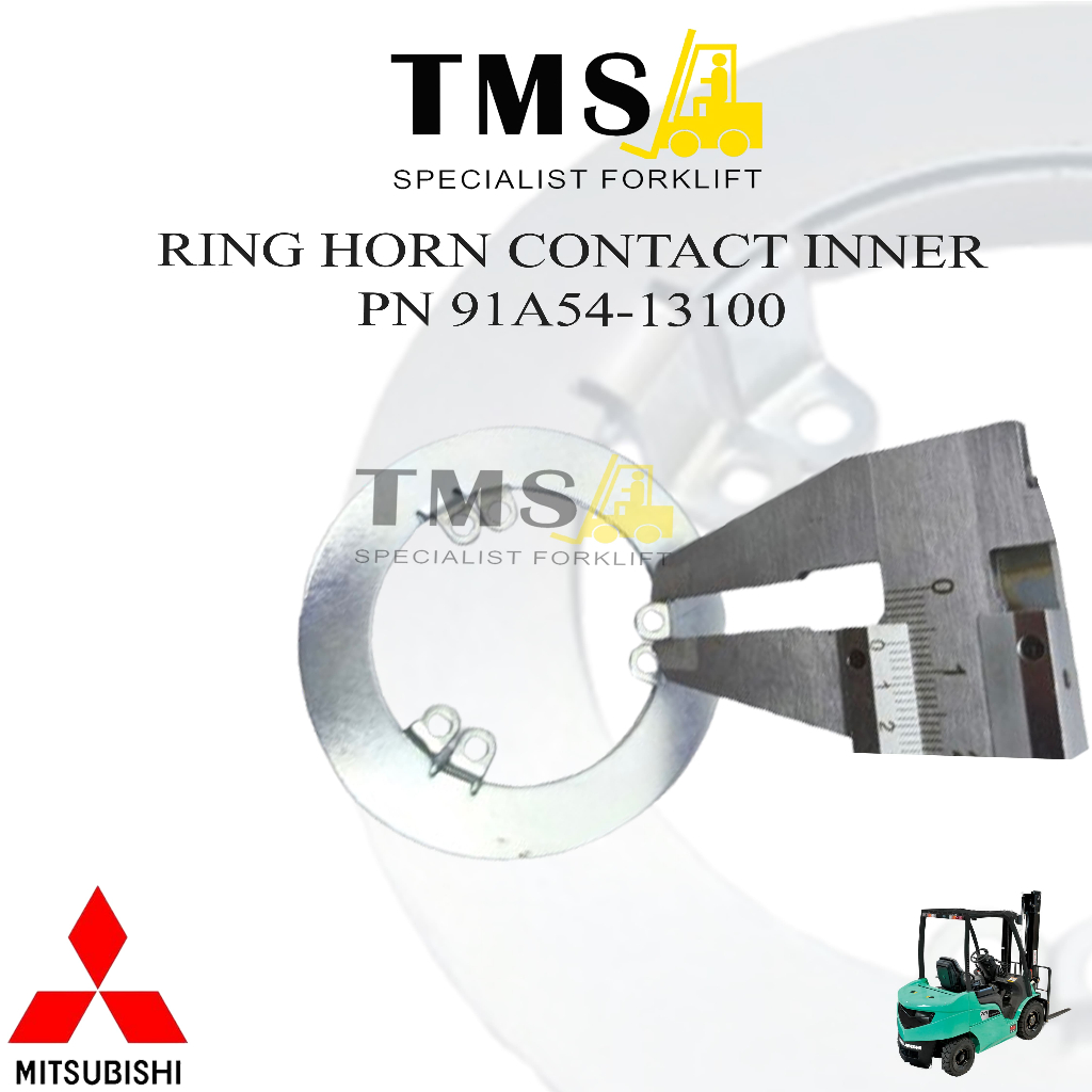 Tombol Klakson Mitsubishi Fokrlift 91A54-13100 Ring Horn Contact Horn Button 91A5413100 - Gambar 5