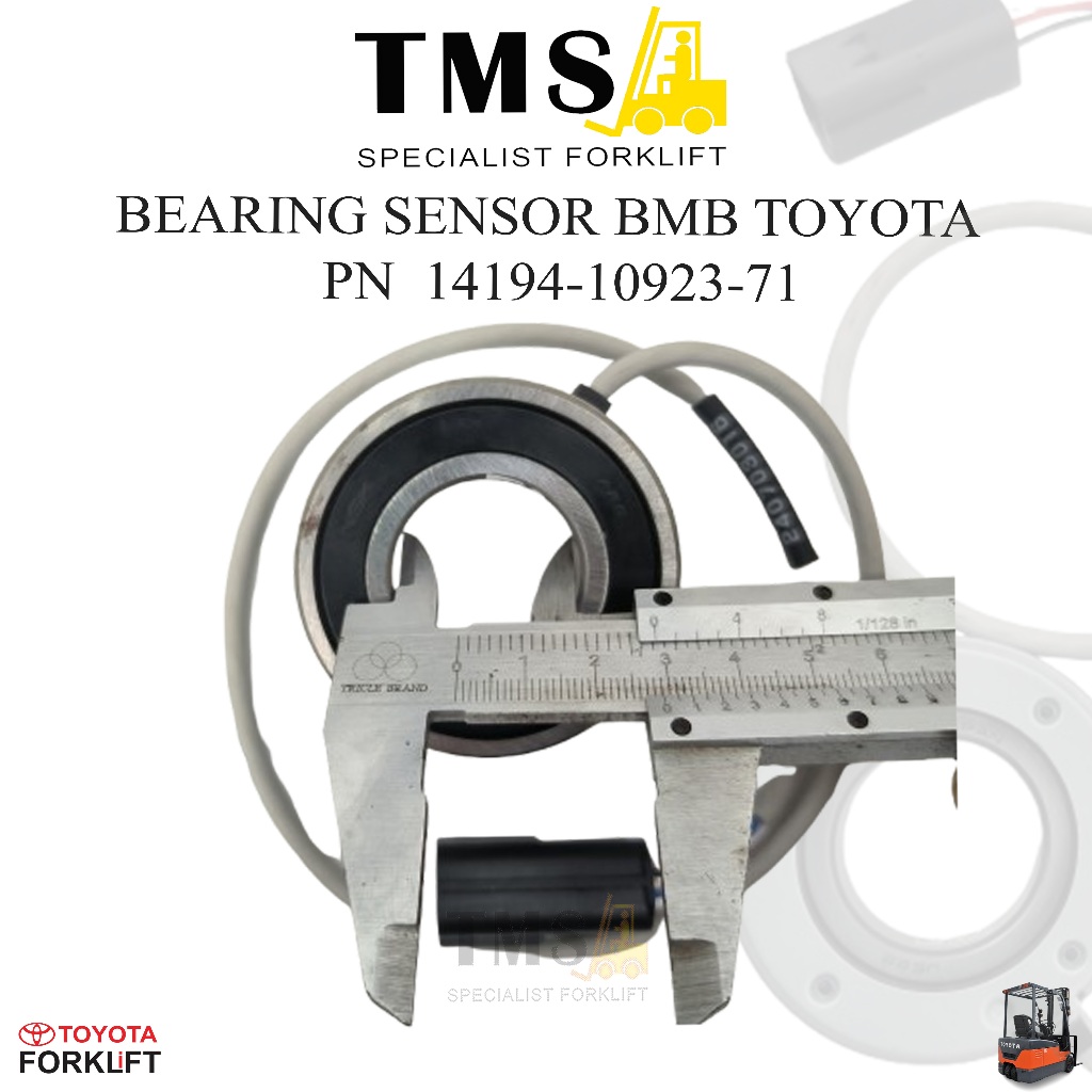 Bearing Sensor BMB-6022E Speed Encoder 14194-10923-71 Forklift Toyota 7FB - Gambar 7
