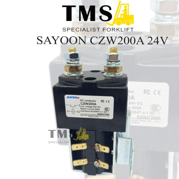 Sayoon Contactor SW180A CZW200A 200A 24V ZJW Kontaktor Forklift CZW