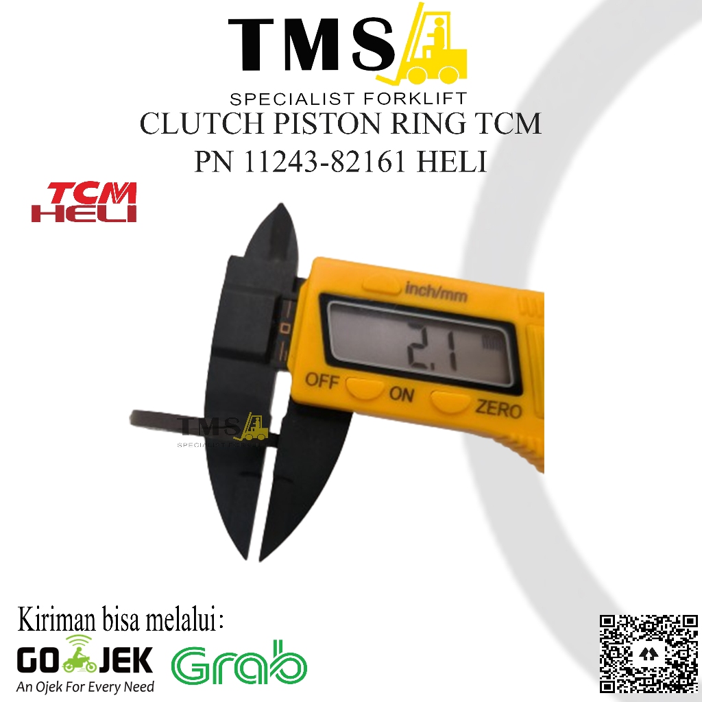 Clutch Piston Seal Ring Kopling Kit 11243-82161 TCM Forklift - Gambar 3