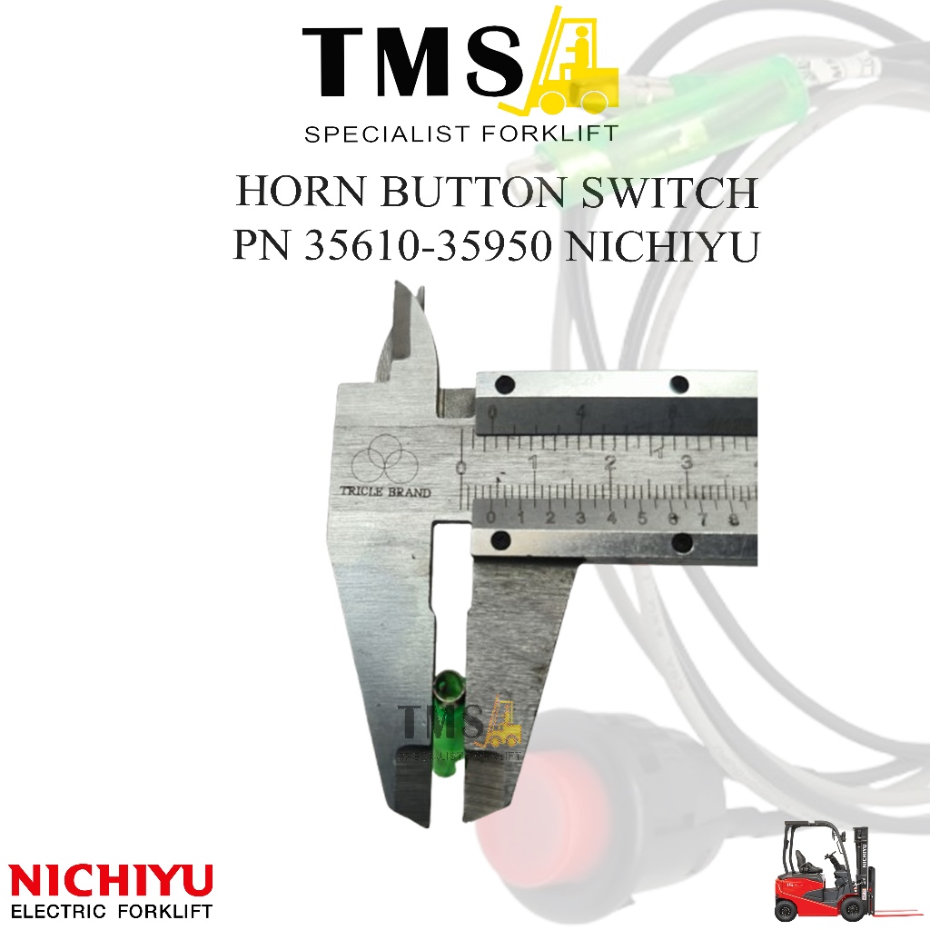 Horn Button Switch 35610-35950 For Nichiyu Mitsubishi Forklift FB10/20/30 - Gambar 3