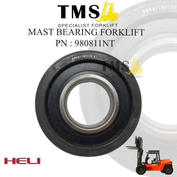 Mast Bearing 980811NT Forklift Heli 5-10 Ton Lonking 119.6x55x34mm