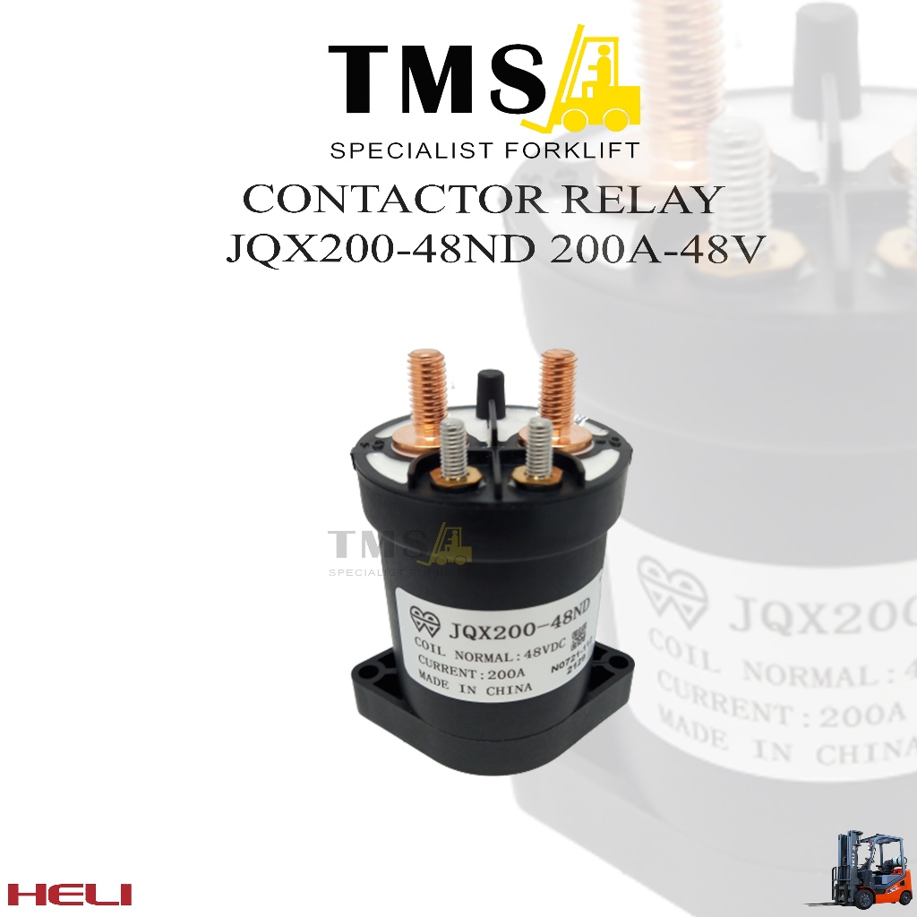Contactor Relay JQX200-48ND 200A 48V Heli Eletric Forklift - Gambar 2