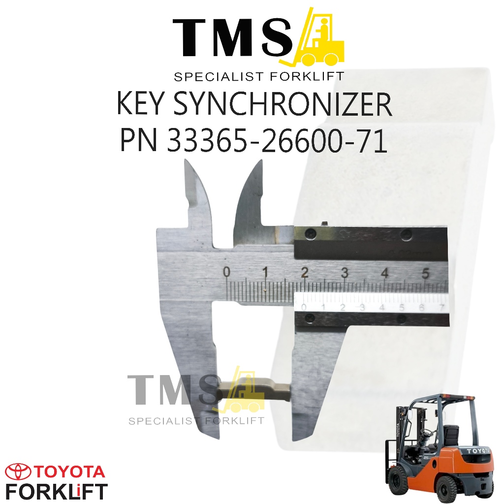 Part Number 33365-26600-71 KEY SYNCHRONIZER TOYOTA FORKLIFT 8FD 8FG SERIES - Gambar 6