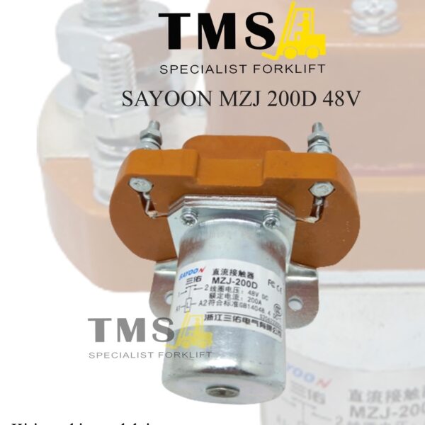 Sayoon Contactor SJZ MZJ 200D 200A 48V For Forklift Electric Selenoid